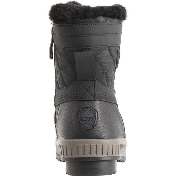Pajar Boots Black Waterproof  Insulated Karley Women Snow 37 EUR New In Box - Picture 5 of 13